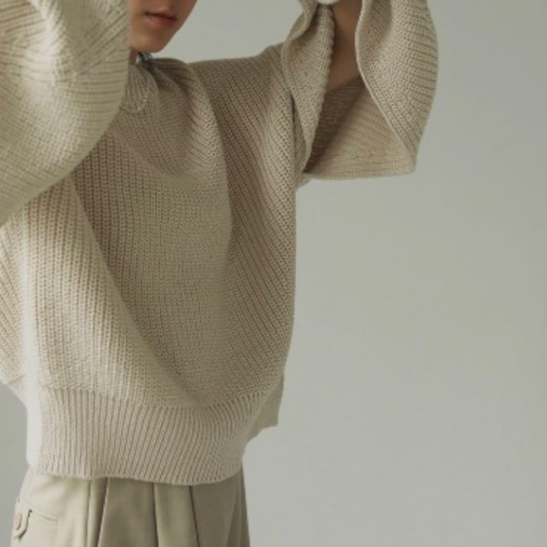 新品 TODAYFUL スリットスリーブニット Slit SleeveKnit