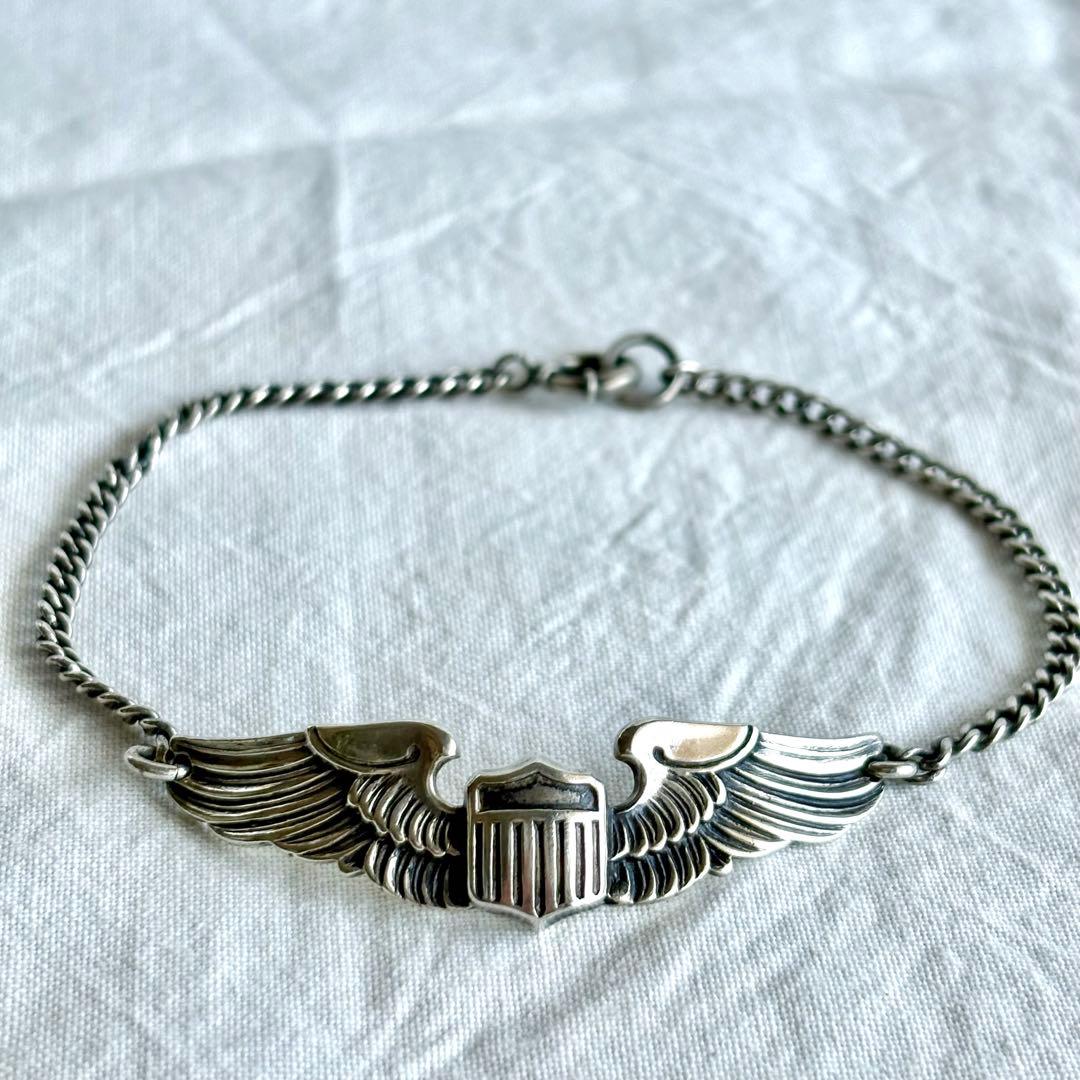 1950’s us army パイロットウイング　ブレスレットnavy