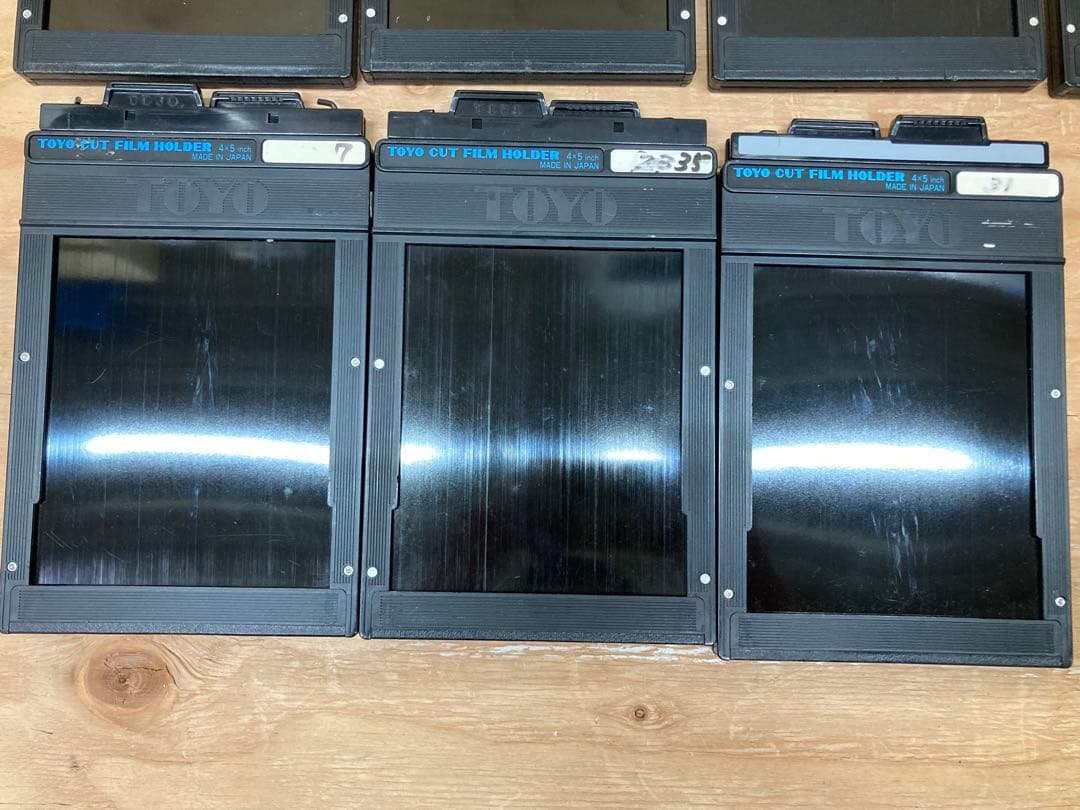 フィルムホルダー1個 TOYO 4×5 カットフィルムホルダー 7個 まとめ