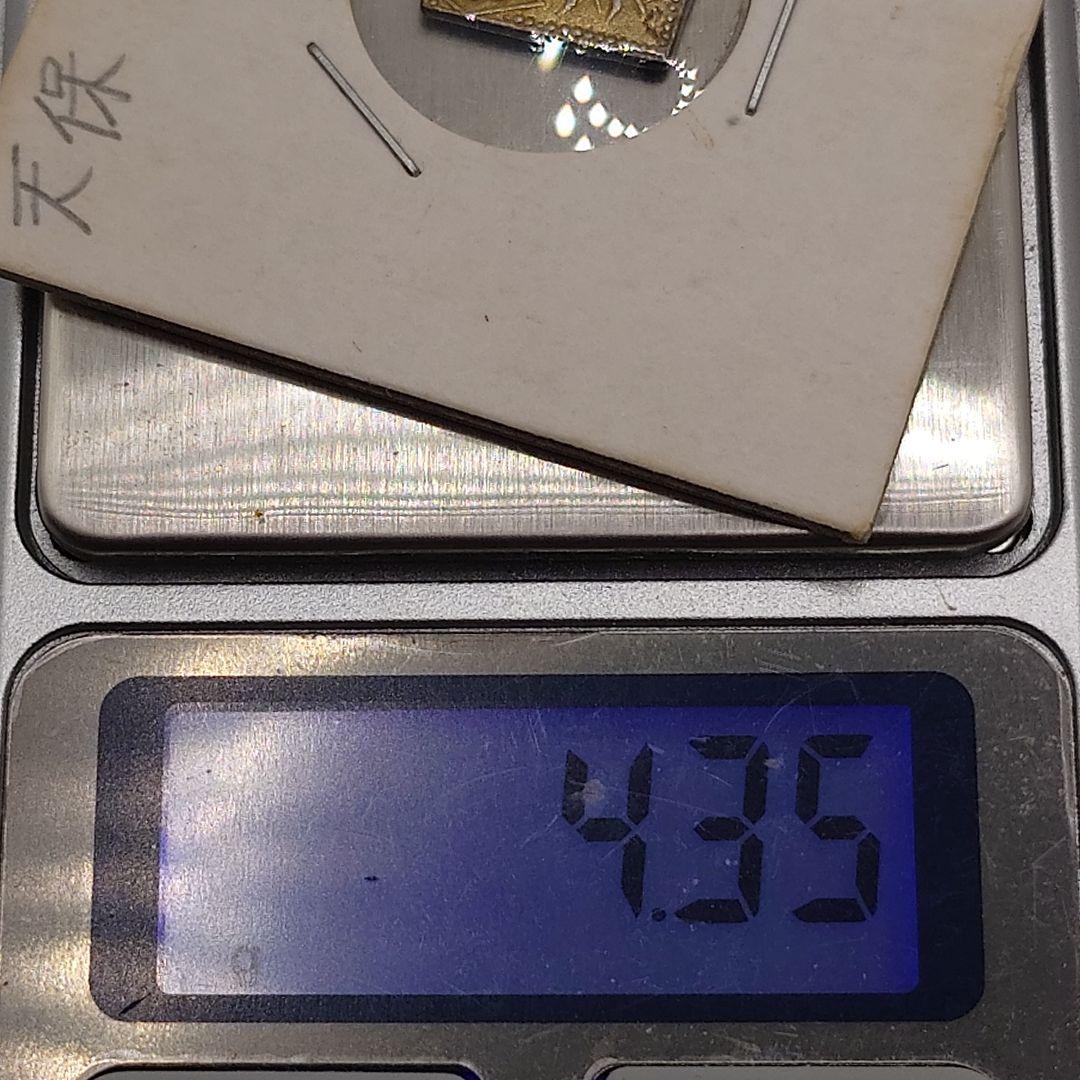 天保二朱判金 1832年〜1858年 fa1914