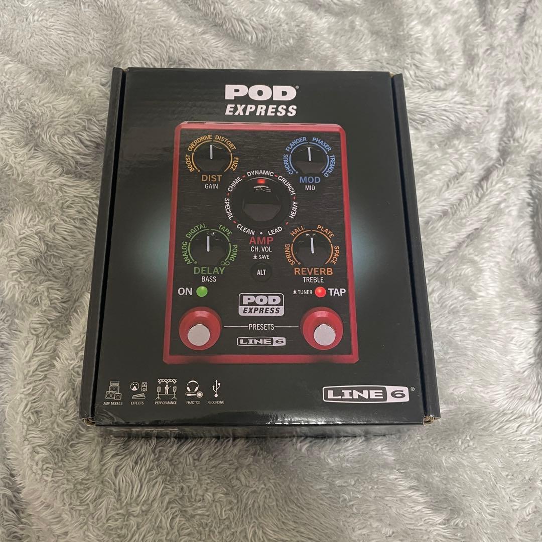 純正DCアダプター付 LINE 6 POD EXPRESS + DC-1G