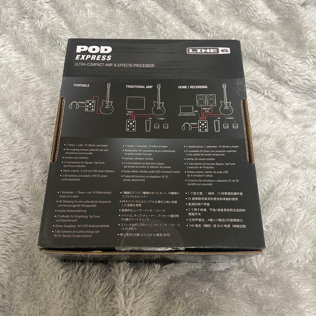 純正DCアダプター付 LINE 6 POD EXPRESS + DC-1G