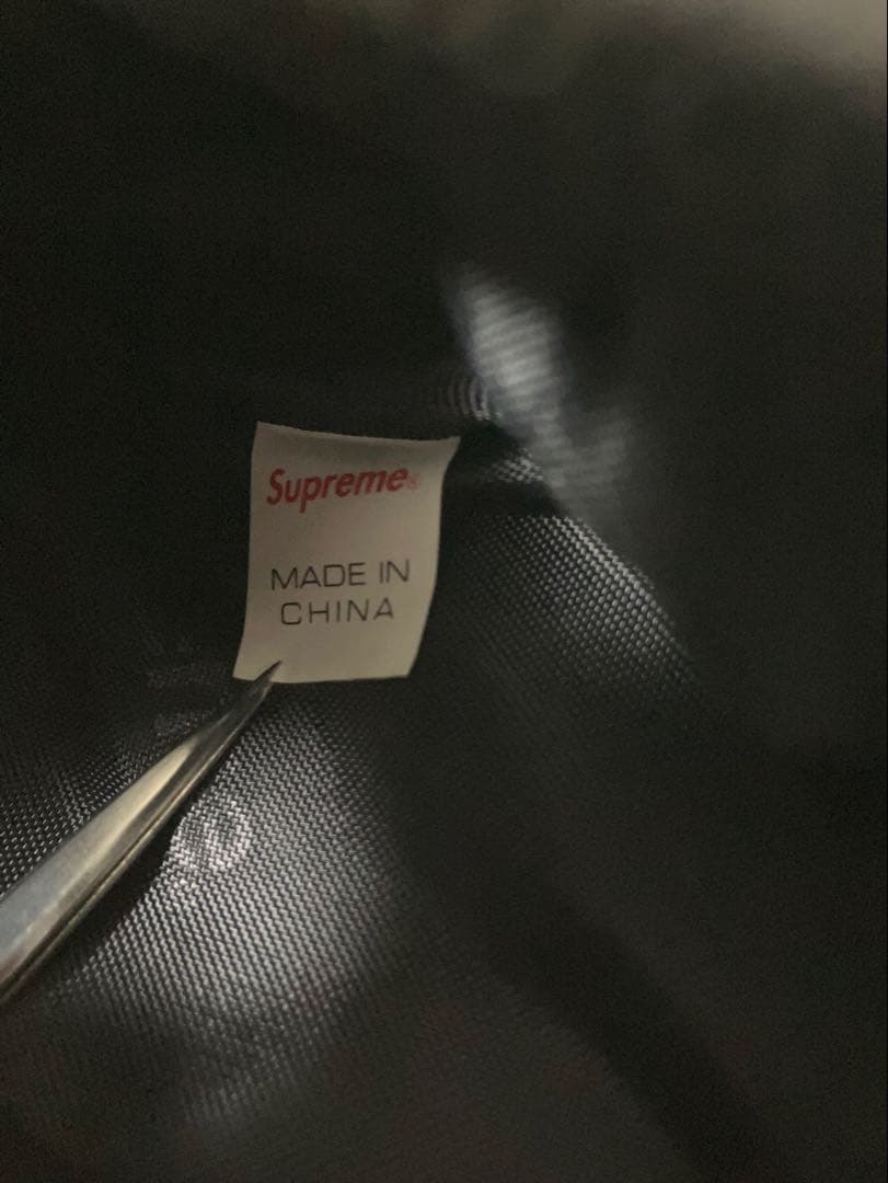 シュプリーム 19FW ウエストバッグ ブラック