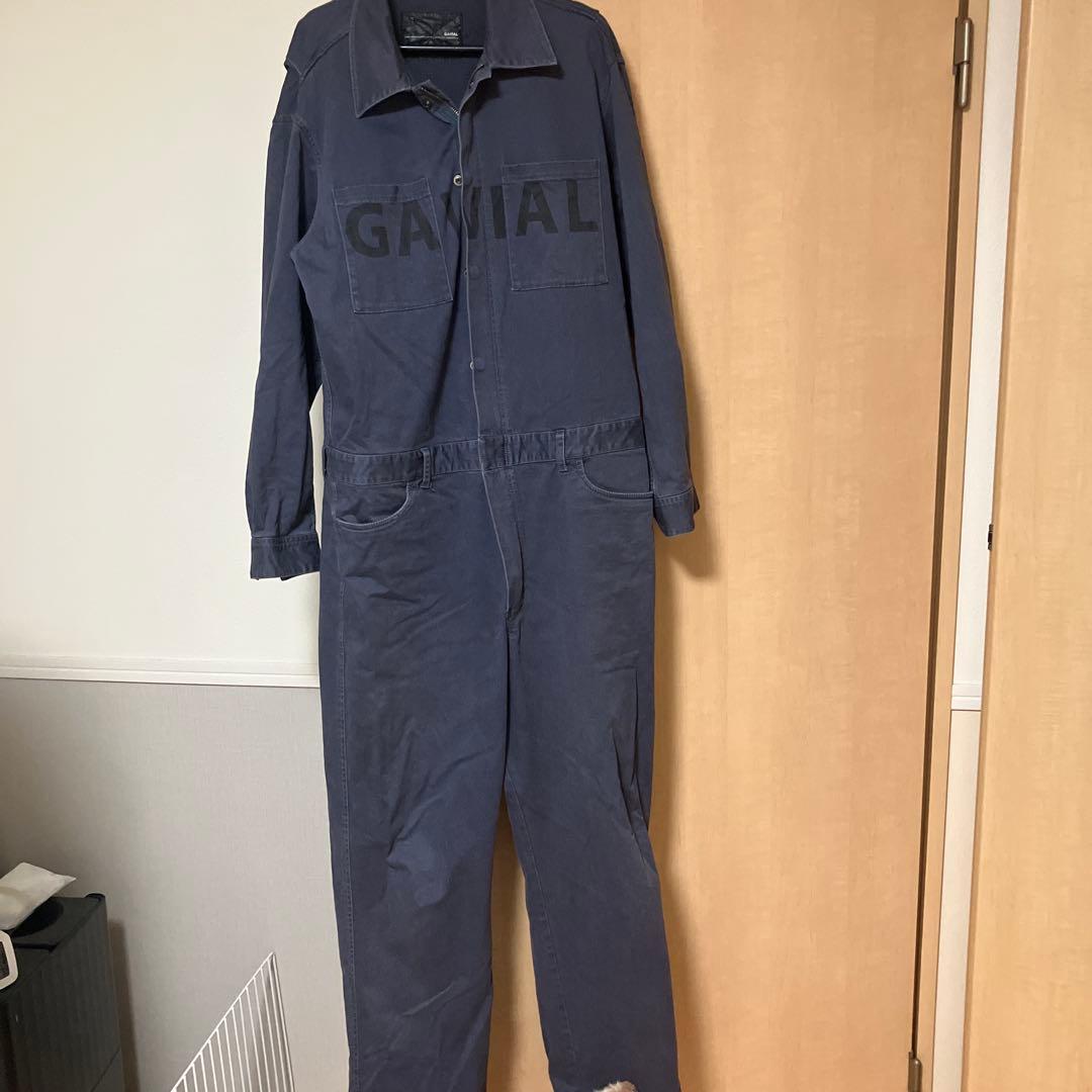 charcoal オーバーオール gavial