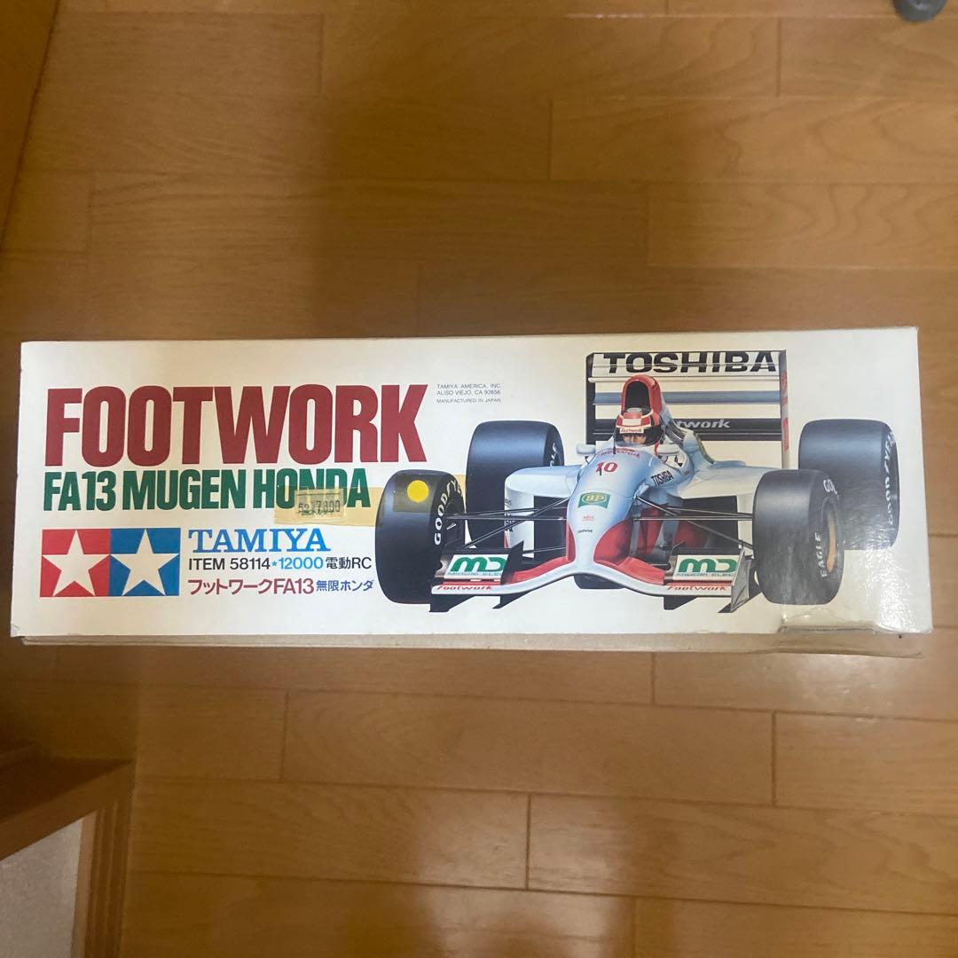 ホビーラジコン TAMIYA FOOTWORK FA13 MUGEN HONDA 1/10