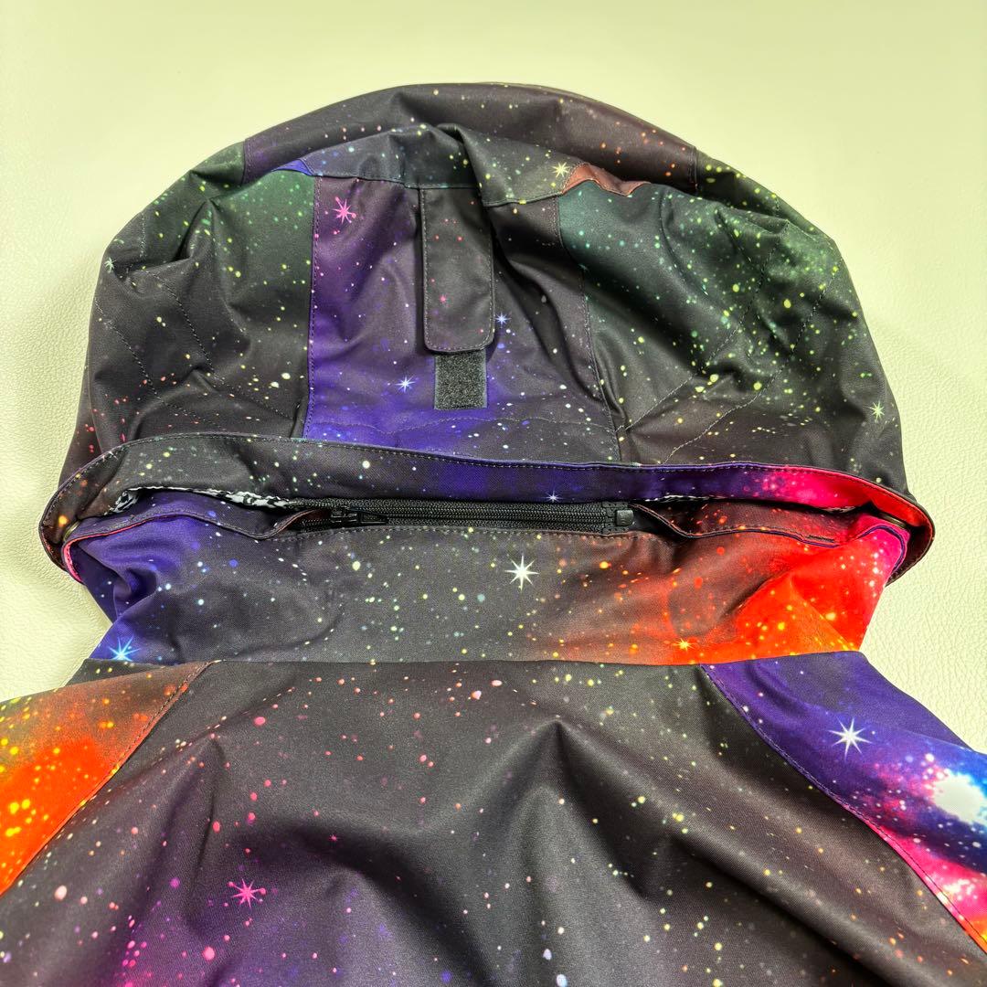 MISTRAL スノーボードウェア 上下セット 銀河柄 M 宇宙柄 スノボウェア