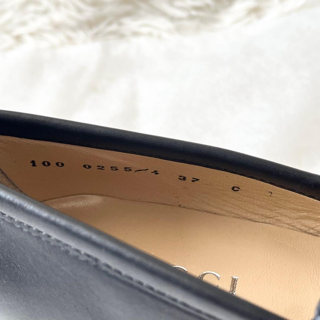 新品未使用✨GUCCIグッチ　ホースビットローファー　ブラック　レザー　黒　金具