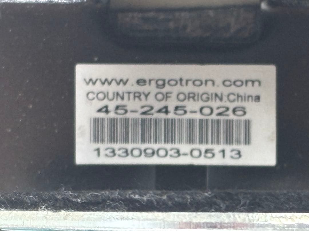 Ergotron エルゴトロン　モニターアーム 45-245-026 デュアル