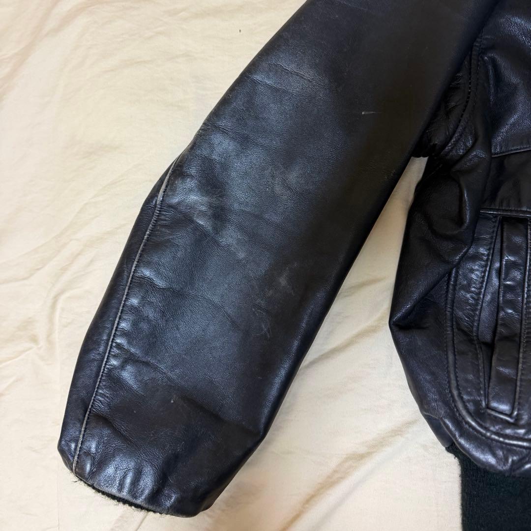 Schott（ショット）レザーボンバージャケット（フライトジャケット）