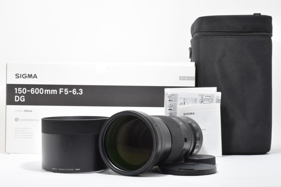 ★良品★シグマ 150-600m f5-6.3 DG HSM 元箱付き#1467