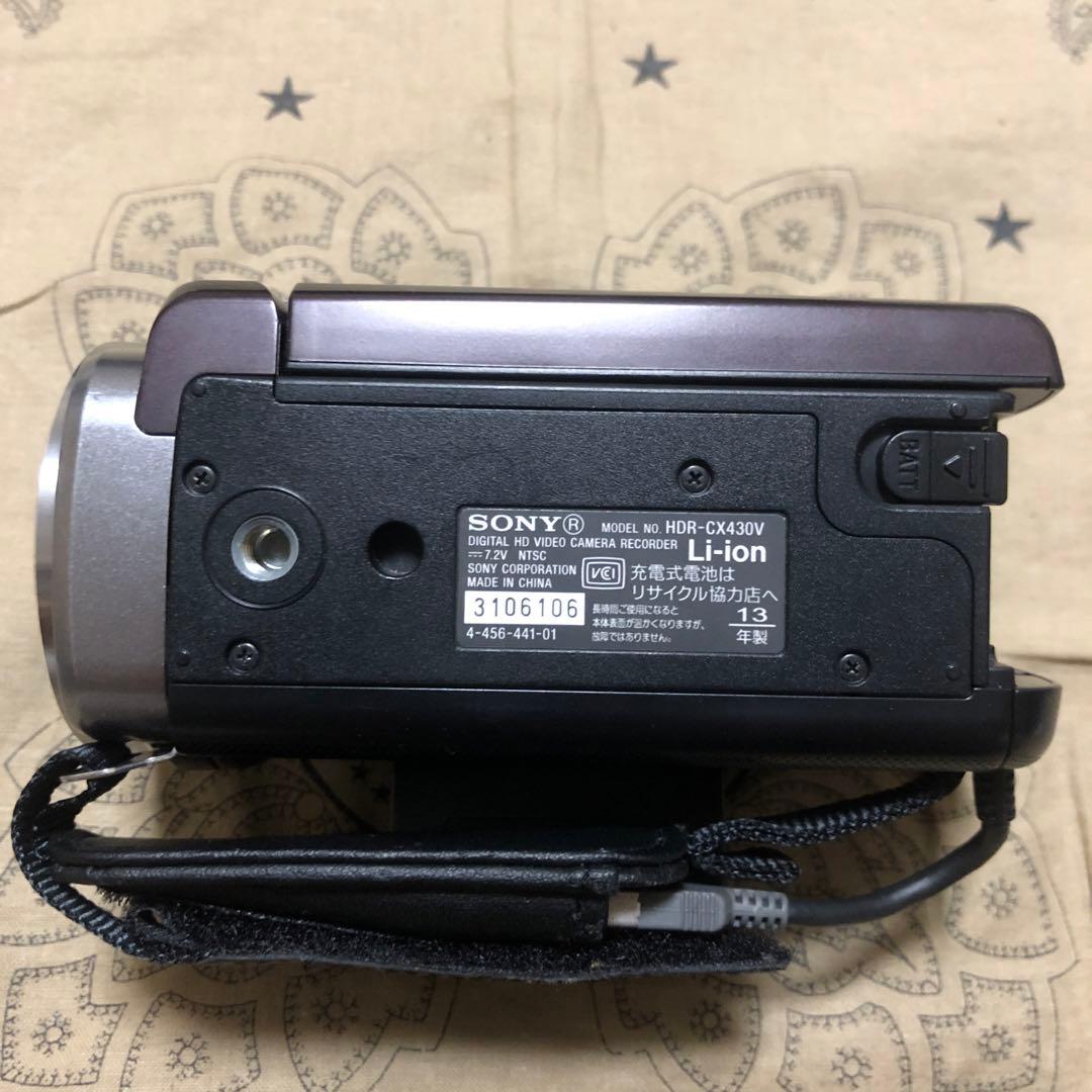 SONY HDR-CX430V GPS搭載 ビデオカメラ ハンディカム