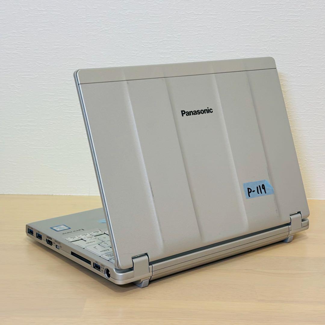 レッツノート PC Windows11 SSD DVD オフィス付き P-119