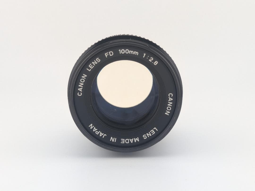 Canon New FD 100mm F2.8 MF 単焦点 キャノン レンズ