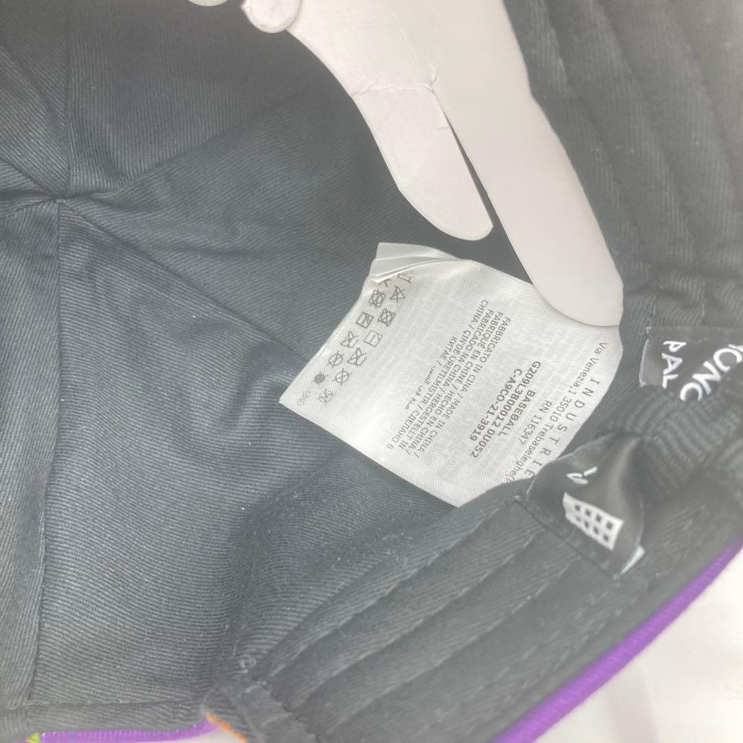 【新品タグ付】MONCLER × Palm Angelsキャップ 帽子 紫