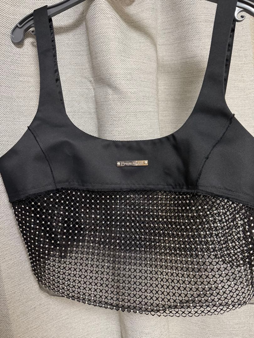 prank project ビジューメッシュビスチェ キャミソール