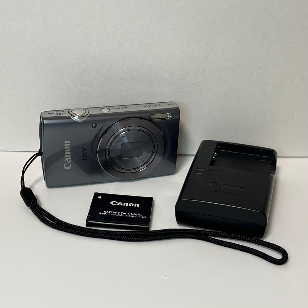 【ジャンク品】Canon IXY150（シルバー） コンパクトデジタルカメラ
