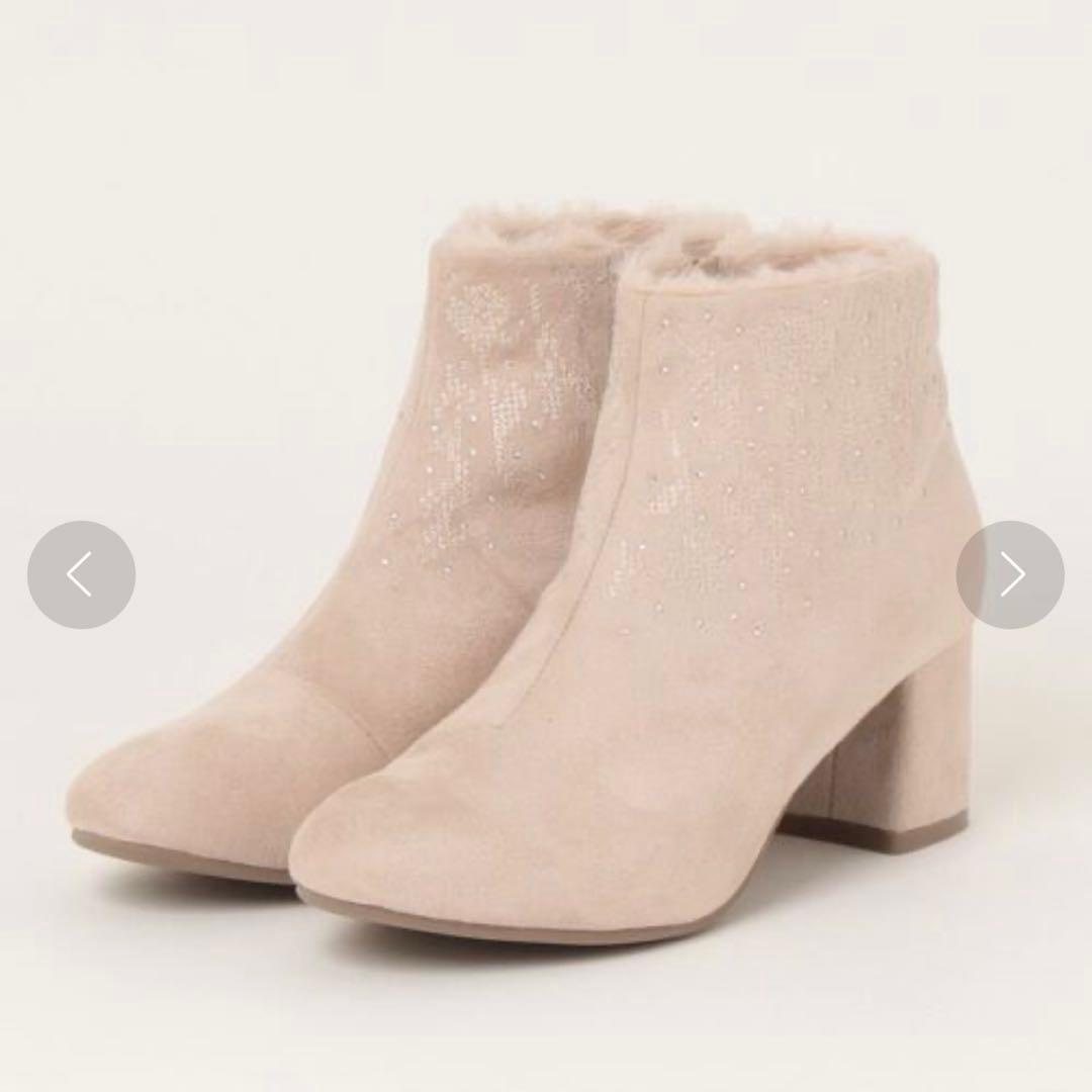 ★新品未使用★ANTEPRIMA クロスステッチショートブーツ