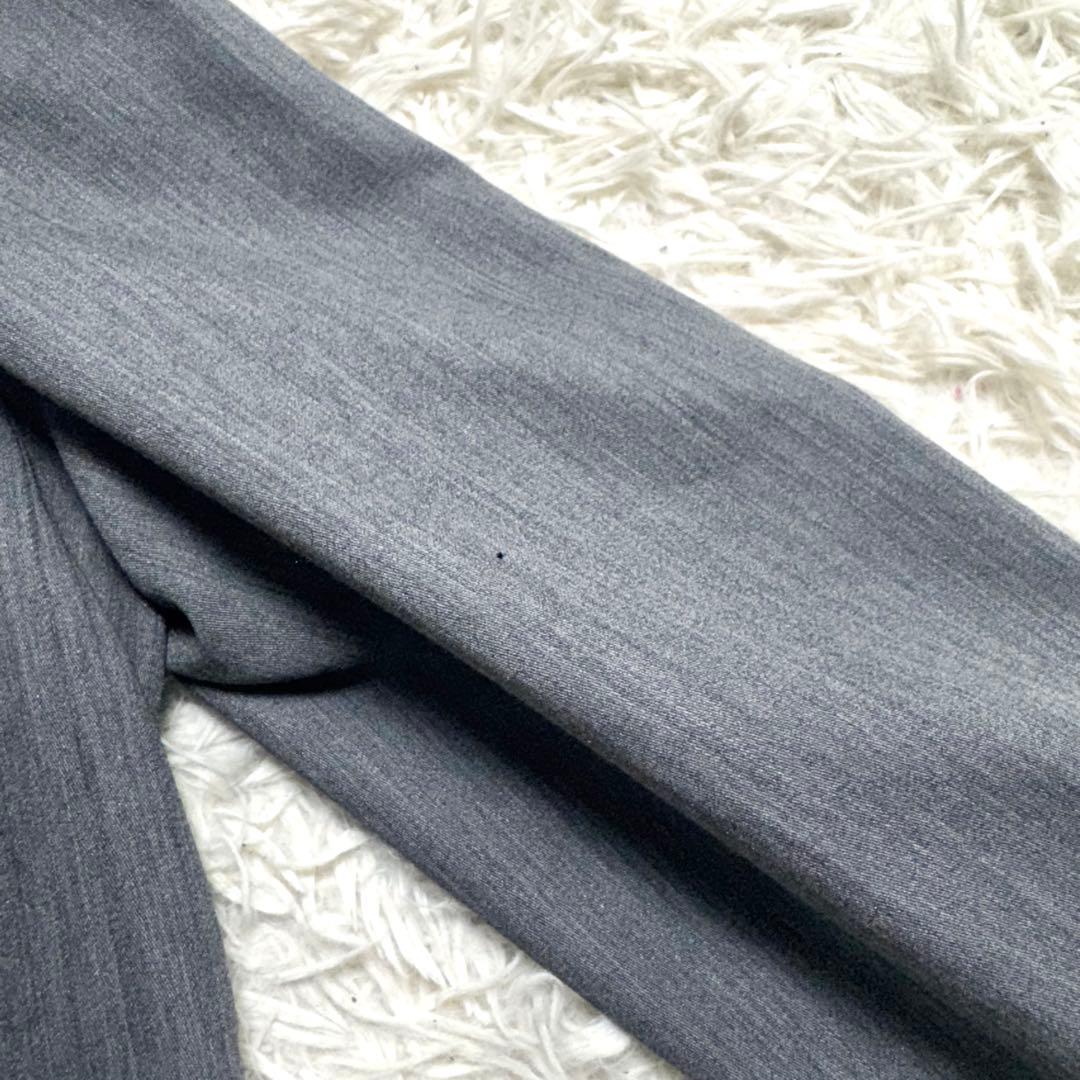 バーバリーロンドン パンツスーツ セットアップ テーラード 2B グレー M〜L