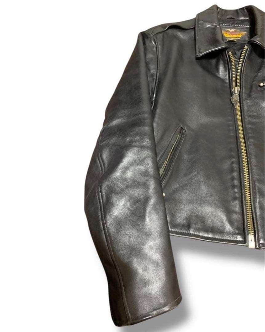 ハーレーダビッドソン レザージャケット トラッカージャケット S