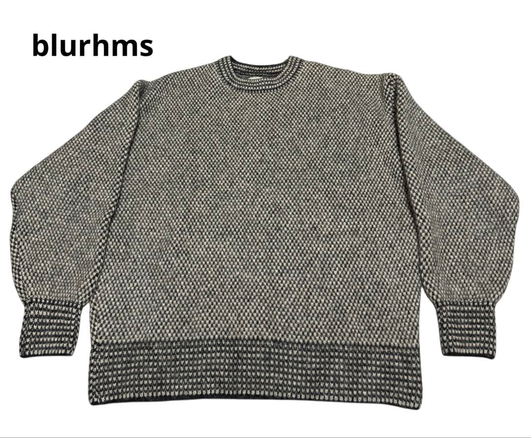 トップス blurhms Alpaca Bird's-eye Knit