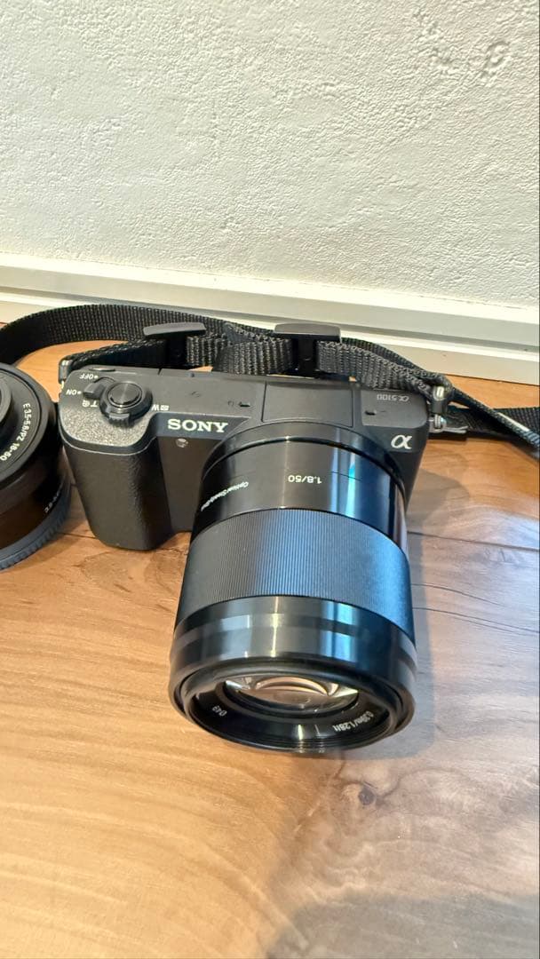 Sony α5100 ダブルズームレンズキット　単焦点レンズセット