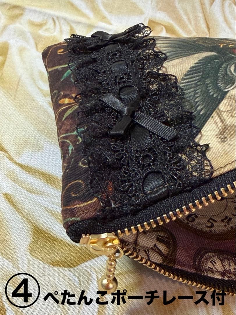 タリム様❣️ハンドメイドリバーシブル巾着バッグ＆ポーチ