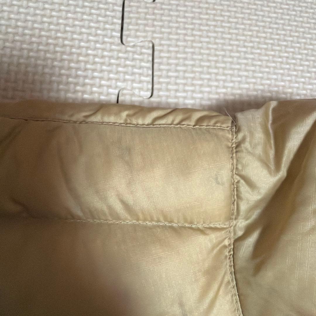 モンベル　コロラドパーカ　ダウンジャケット　M　ベージュ　ネイビー　紺