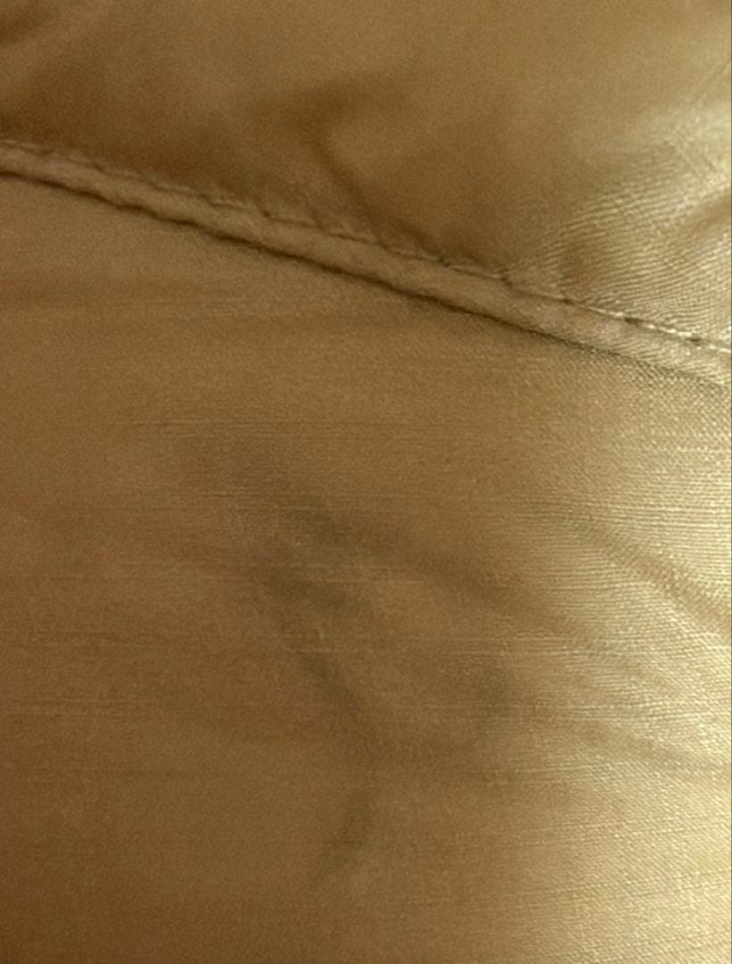 モンベル　コロラドパーカ　ダウンジャケット　M　ベージュ　ネイビー　紺