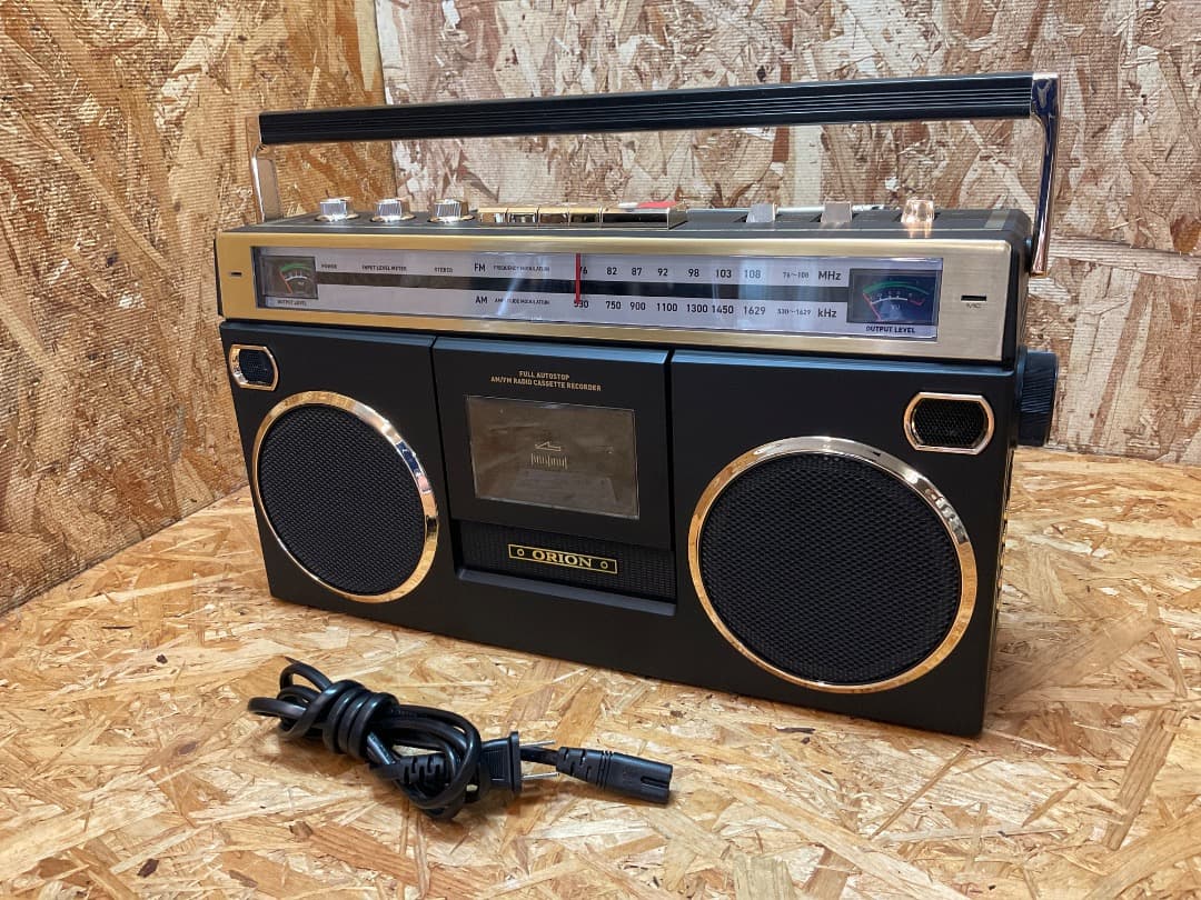 ORION BlueTooth搭載 ステレオ ラジオカセット SCR-B7