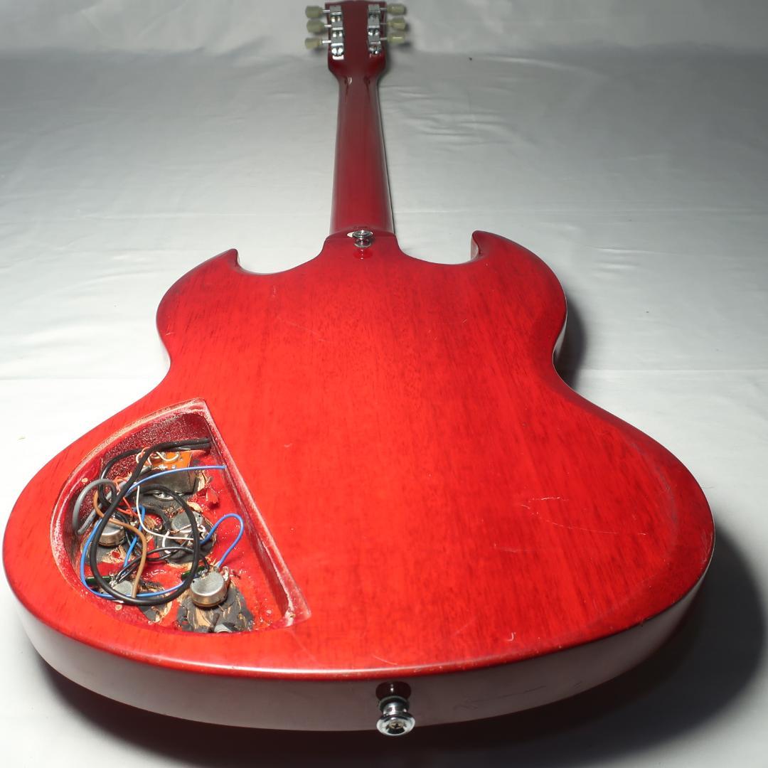 Maison SGタイプ エレキギター ケース付き セットネック