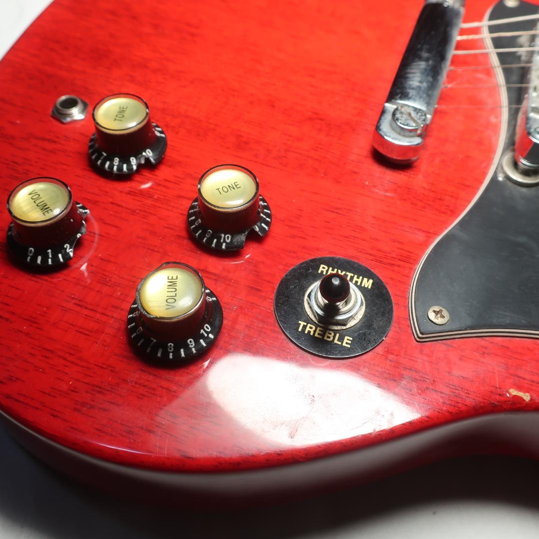 Maison SGタイプ エレキギター ケース付き セットネック