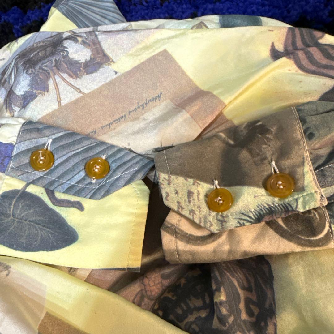 y*⁎様 ヴィヴィアンウエストウッド アニマル柄 長袖シャツ 変形シャツ ヴィン