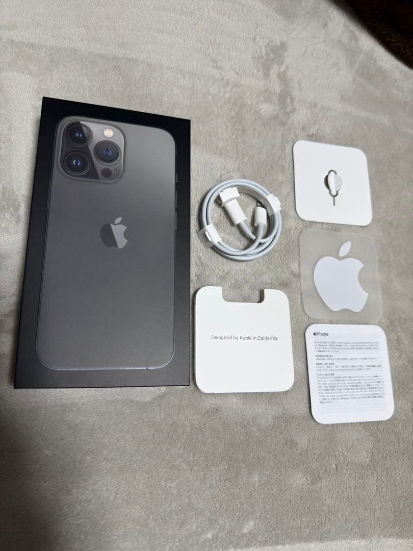 【美品】iPhone13pro 128GB グラファイト　simフリー