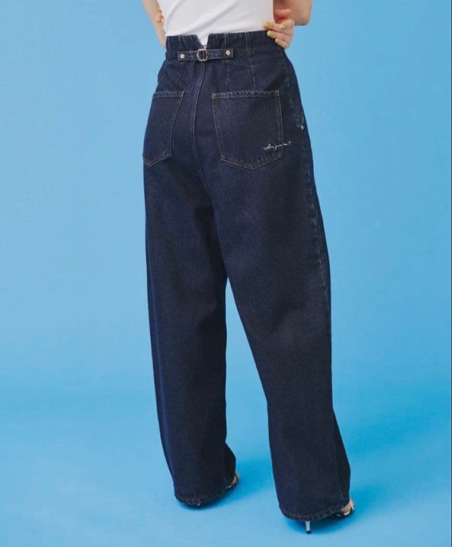 タグ付未使用　I'm in　デニム　ネイビー　Sサイズ　新品 辻元舞さん