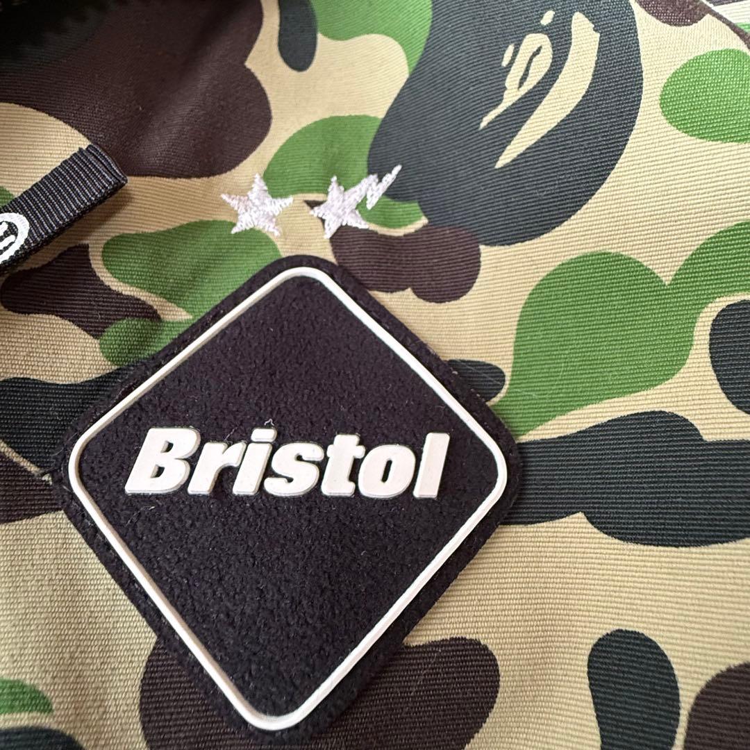 【XL】FCRB × A BATHING APE カモフラ ナイロンジャケット