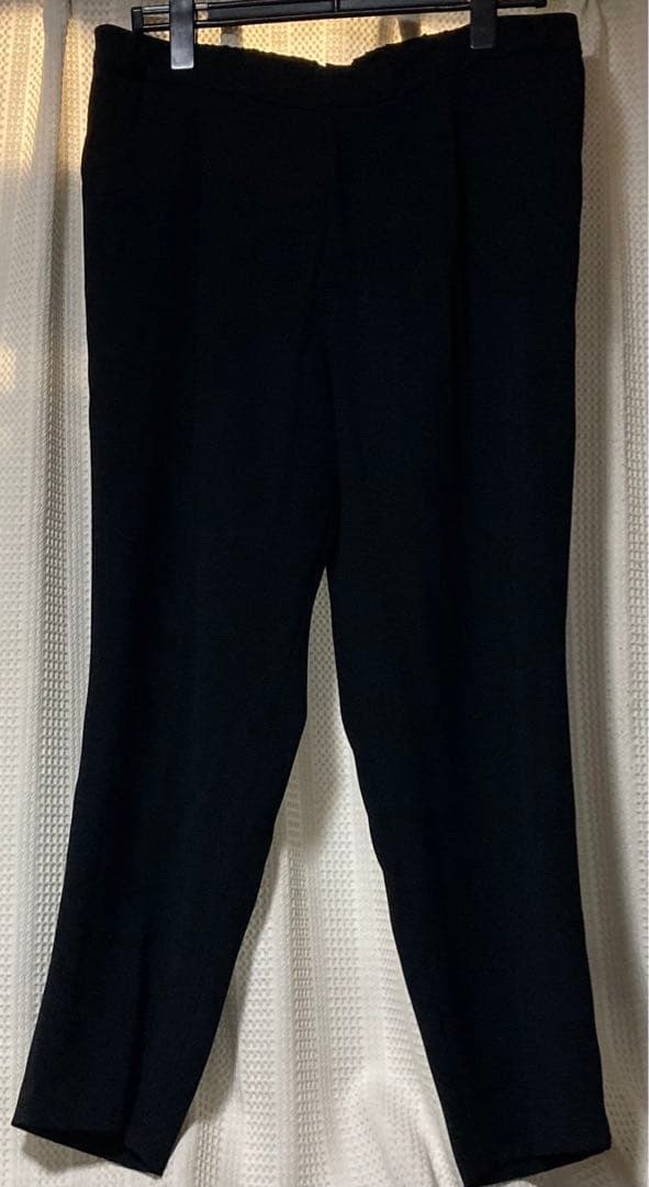 フォーマル黒セットアップスーツ