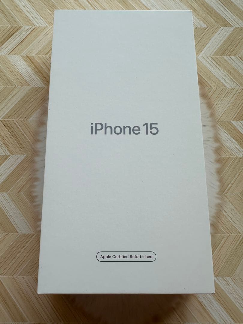 【未開封】Apple iPhone15 128GB ブルー SIMフリー