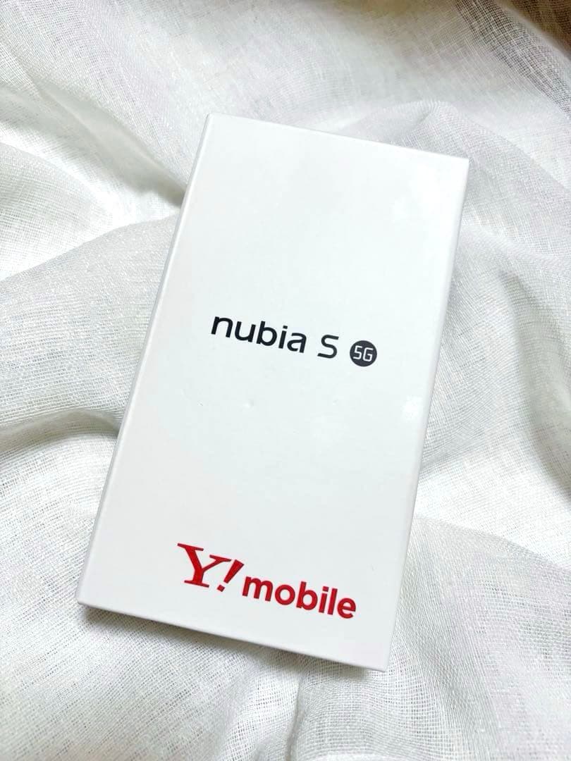 スマートフォン本体 nubia S 5G Y!mobile A403ZT