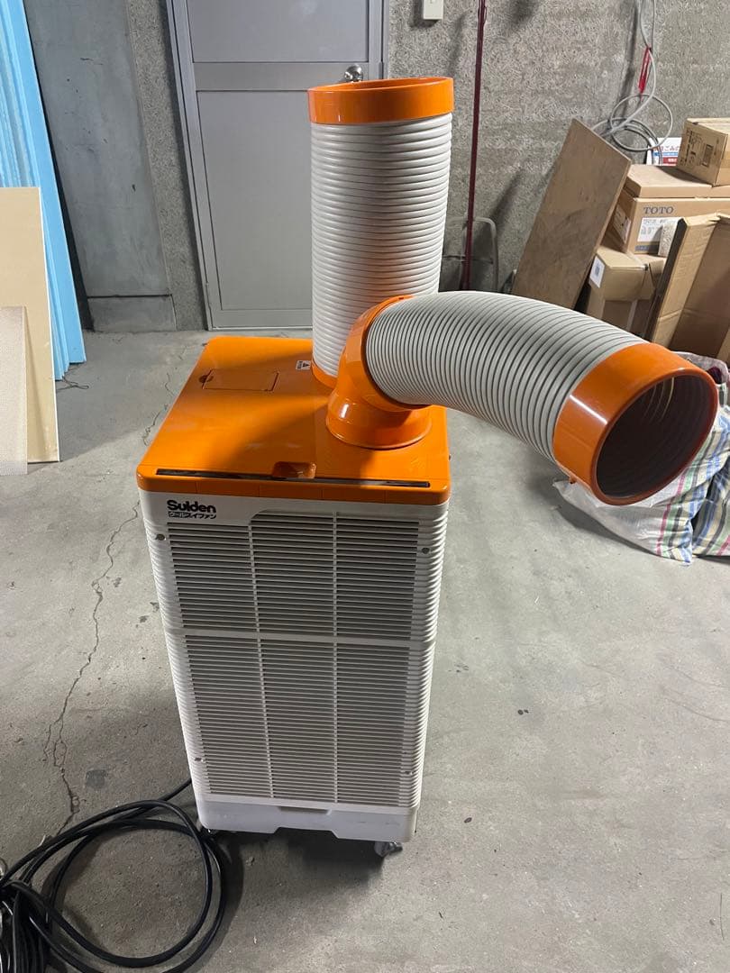 Ｓｕｉｄｅｎ　スポットエアコン　１口　首振りなし　３相２００Ｖ