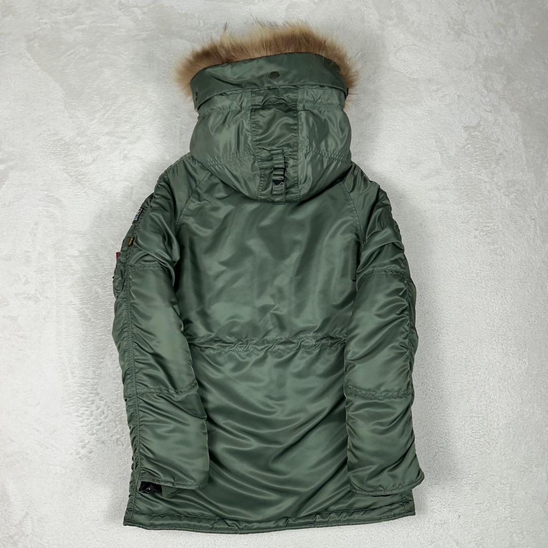 希少コラボ☆X-girl×ALPHA N-3B フライトジャケット Y2K 2