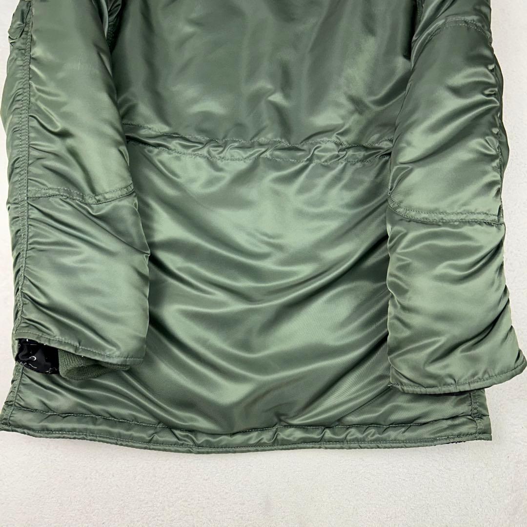 希少コラボ☆X-girl×ALPHA N-3B フライトジャケット Y2K 2