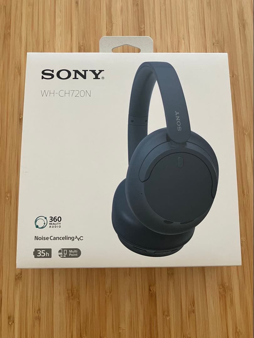 Sony WH-CH720N ブルー ワイヤレスヘッドホン