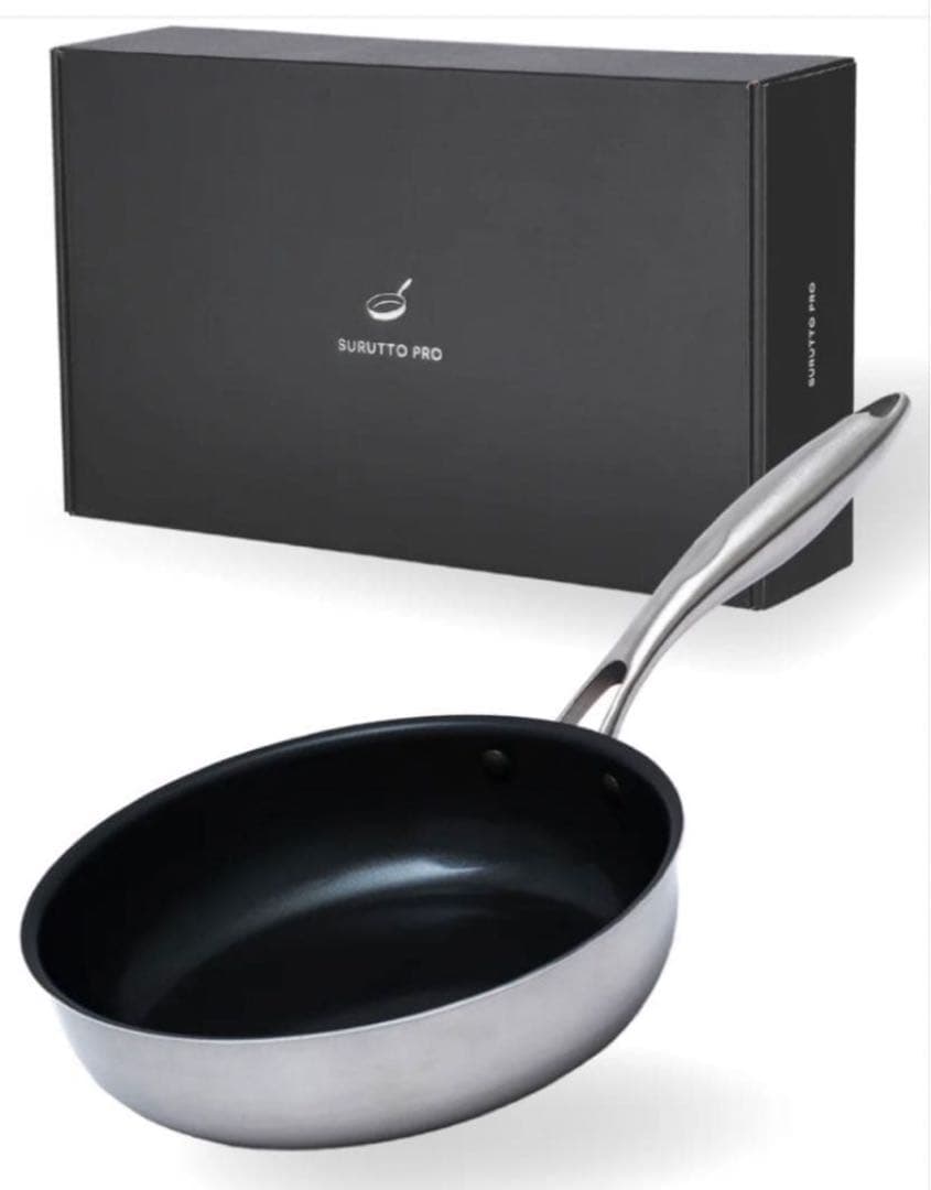 SURUTTO PRO ステンレススチール フライパン 26㎝
