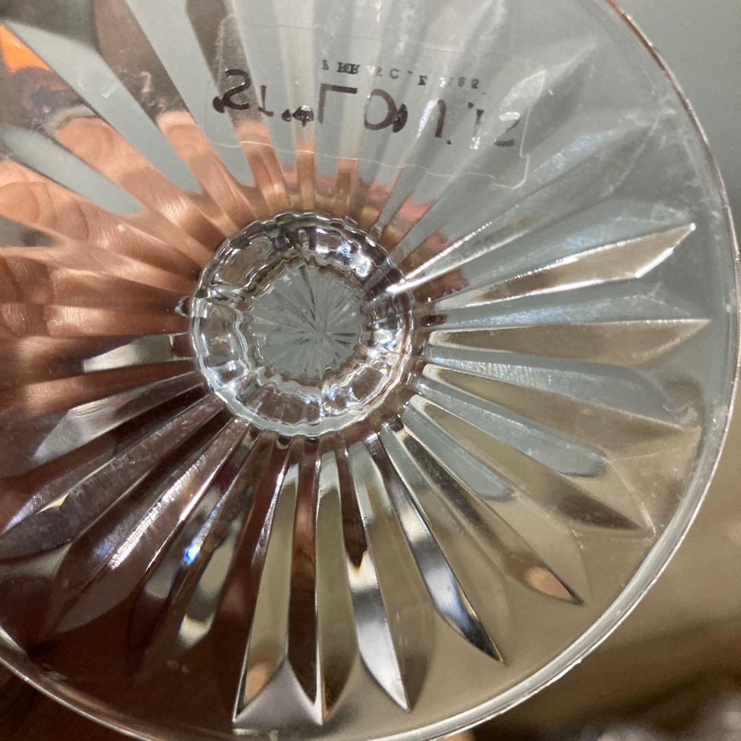 サンルイ エルメス トミー ワイングラス 大 クリスタル