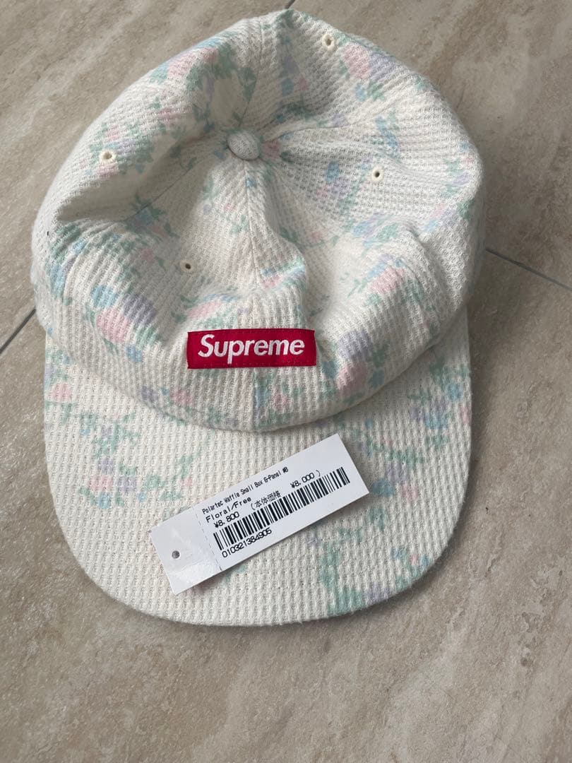 m*i様 シュプリーム×polartec 花柄　キャップ　レア