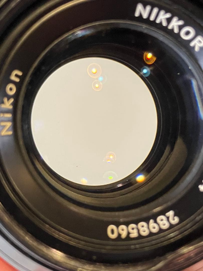 ニコン　NIKKOR 50mm f/1.4 非Aiレンズ