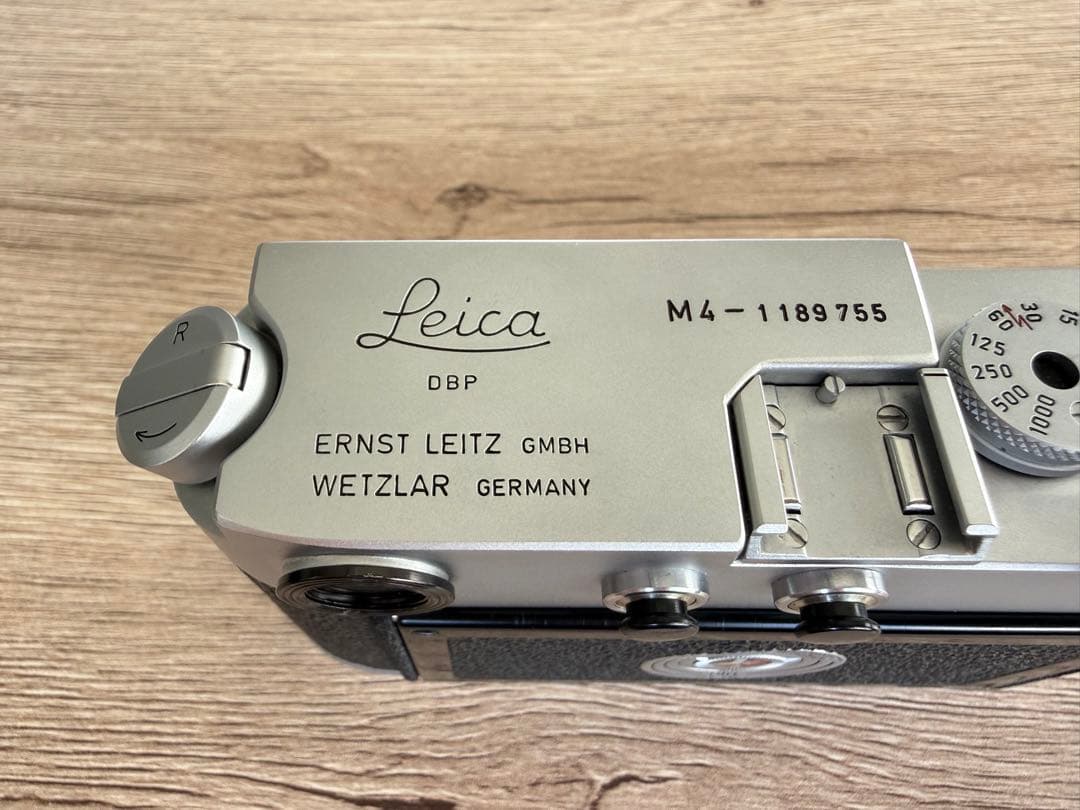 【美品】Leica M4 シルバー ライカ　118万番代