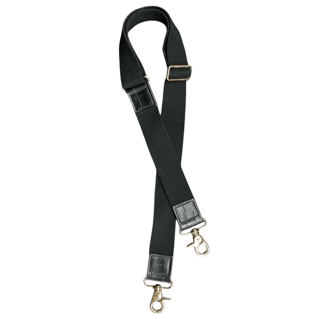 Orobianco オロビアンコ ボストン トートバッグ クロコ押し ブラック