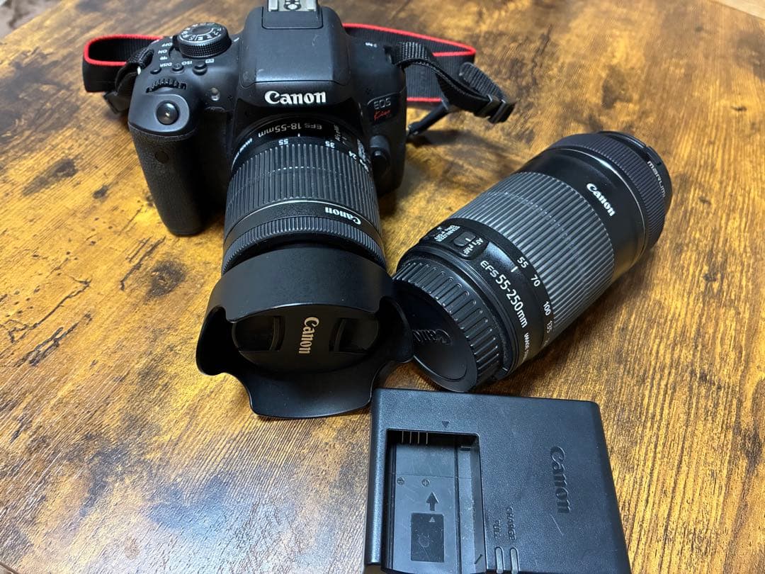 値下げ中！【レンズ2本セット】Canon EOS Kiss x8i