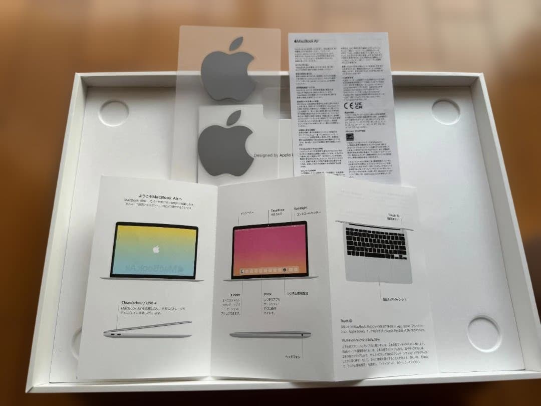 極美品 MacBook Air M1/ 8GB/ 256GB/ BATT100%